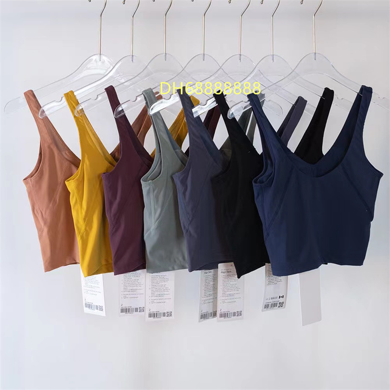 

Yoga outfit lu-20 U Type Back Align Tank Tops Gym Clothes Women Casual Running Nude Tight Sports Bra Fitness Beautiful Underwear Vest Shirt, Fuchsia