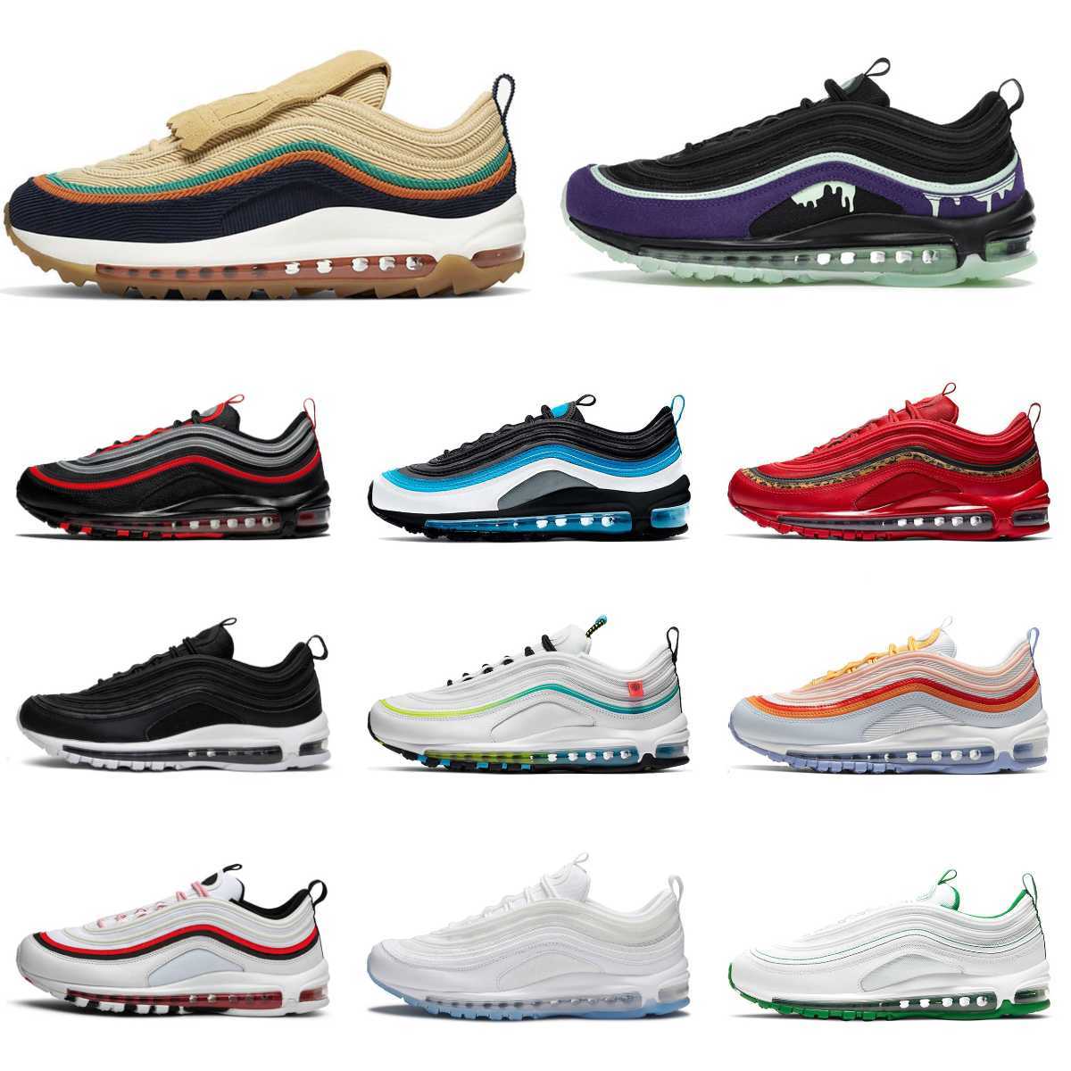 

Train Max 97 Mens Casual Shoes MSCHF X INRI Jesus Undefeated Black Summit Triple White Metalic Gold Women Designer Air 97s Sean Wotherspoon Sliver Bullet Sneakers S29, Please contact us