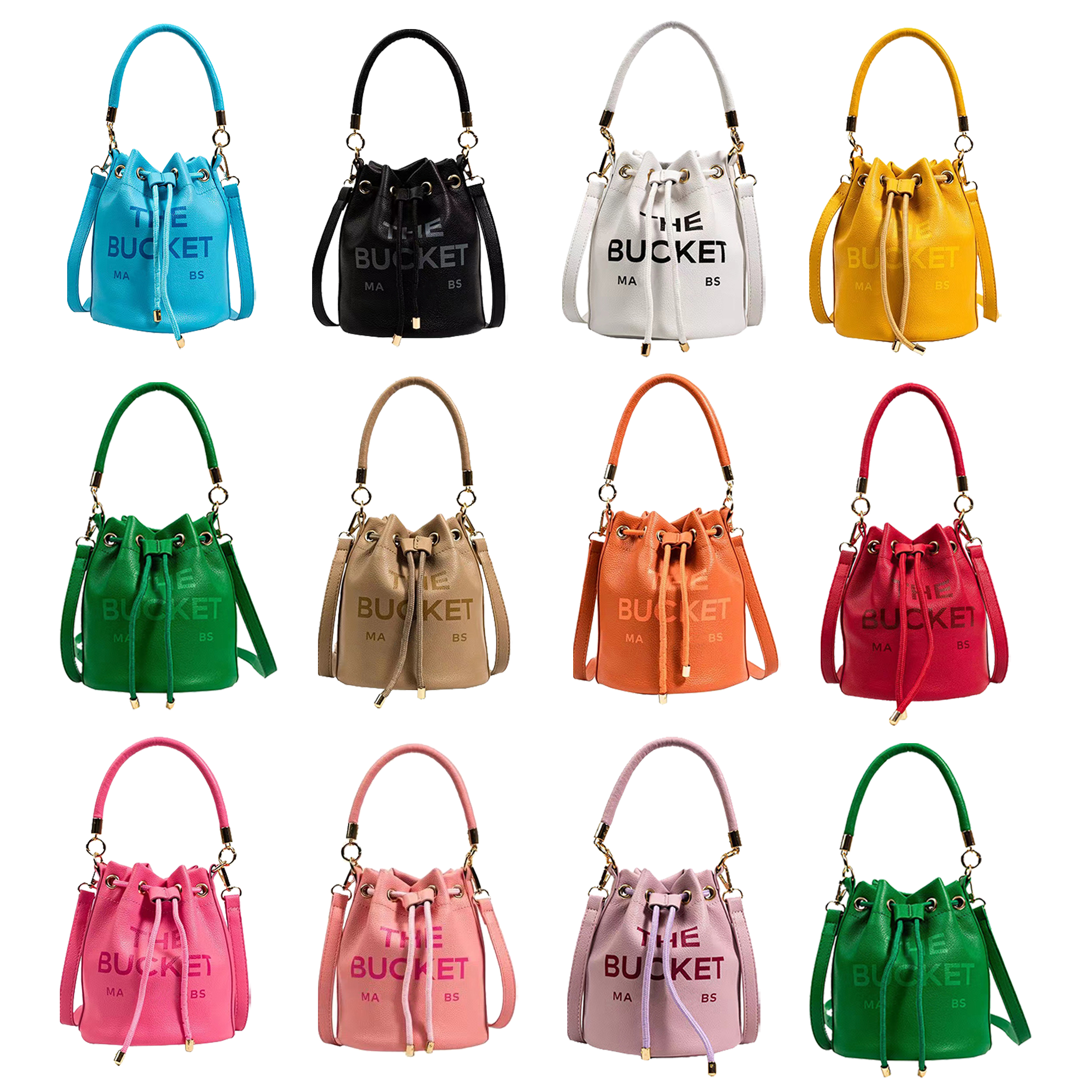 

Marc jocobs the tote Drawstring Bag satchel luxurys Designer Womens Mens marcjocobs bucket PU Cool Shoulder handbag Top handle Crossbody clutch travel marcie bags, Red