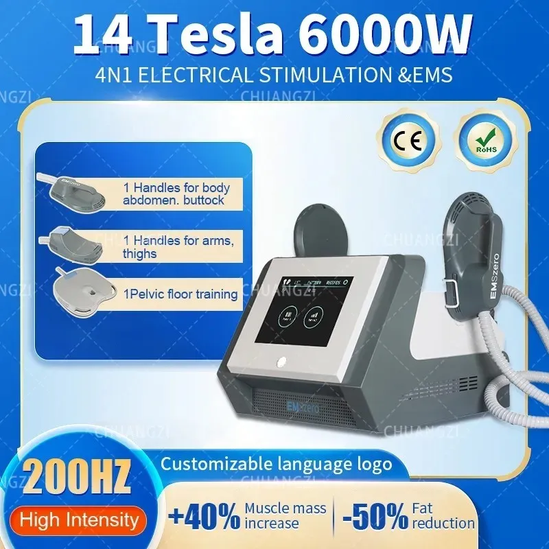 

2023 DLS-EMSzero Sculpt 2/4/5 Handles NEO Muscle Stimulator fat burning sculpting machine