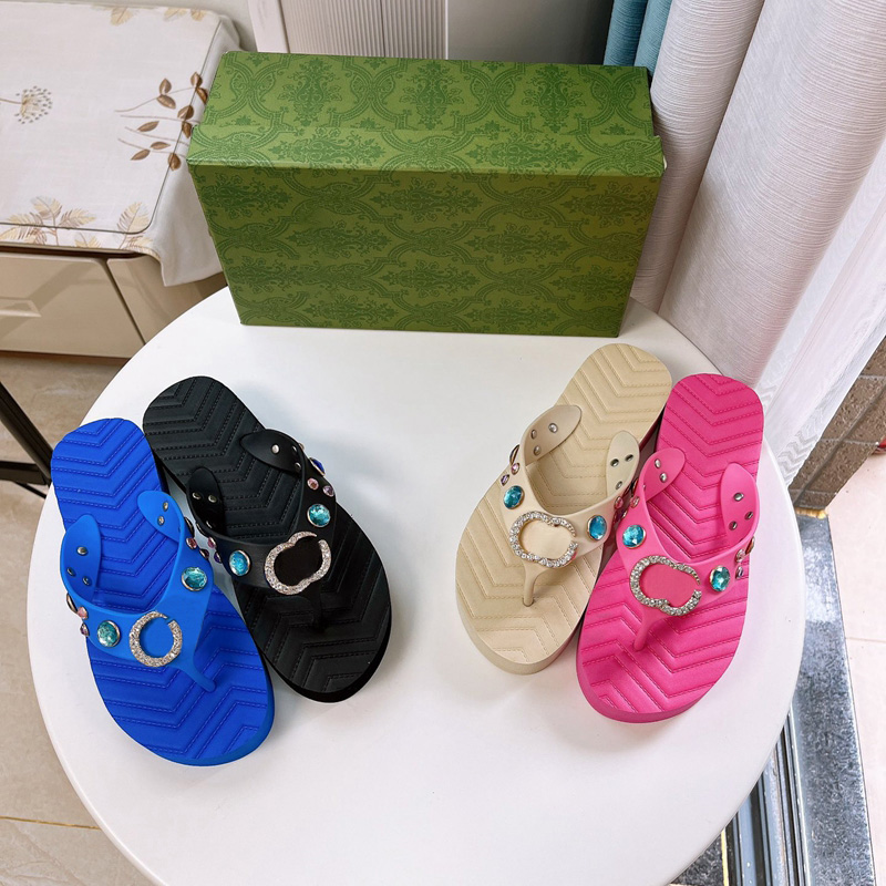 

fashion rubber thong sandals slippers summer classic beach footwear slide women 70s design flat flip-flops mules black white