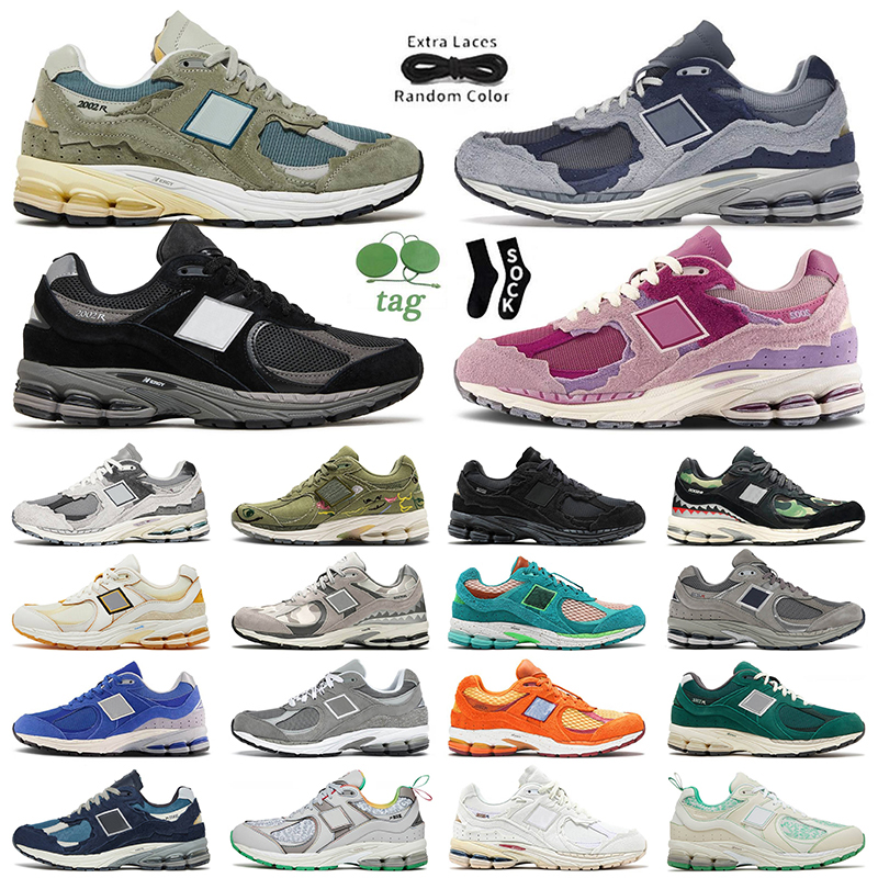 

classic 2002r sneakers designer men women shoes protection pack rain cloud phantom pink b2002r Invincible x Hoolywood platform athletic trainers outdoor, C19 light blue 36-45