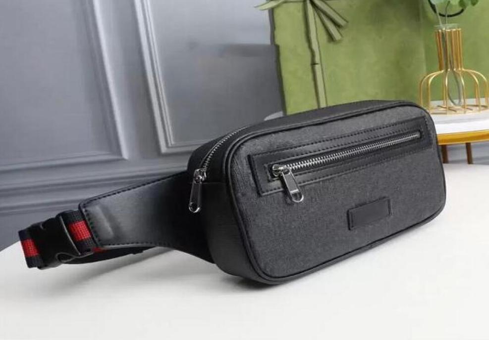 

2024 Men desgner messenger bag Stlye Cross Body Shoulder Belt Bag Waist purse pocket handbags Cross Pack Bags8962512, Black