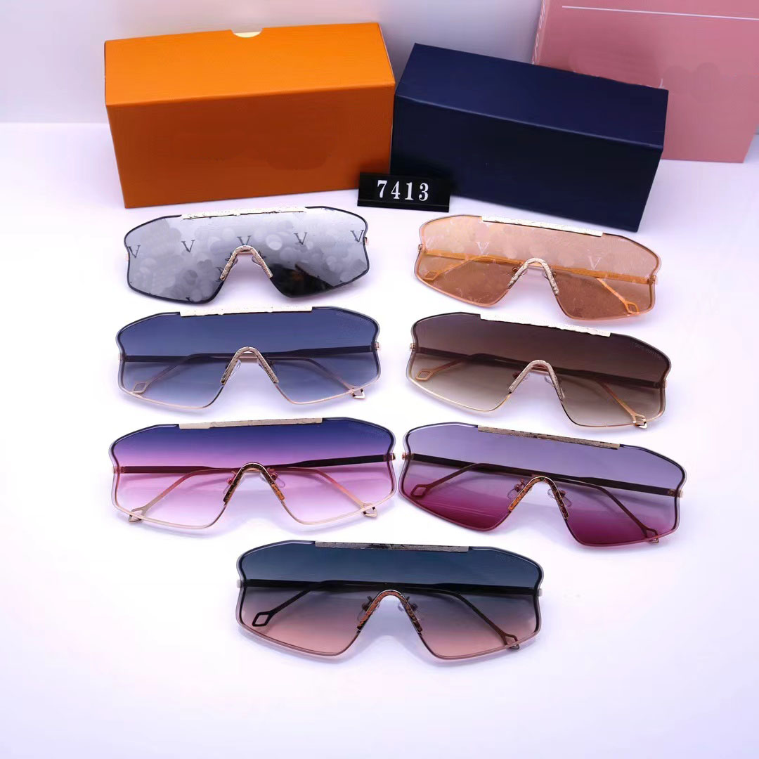 

Designers Sunglasses Fashion Polarized Sunglasses UV Resistant Luxury Sunglass Men Women Goggle Retro Square Sun Glass Casual Eyeglasses with Box