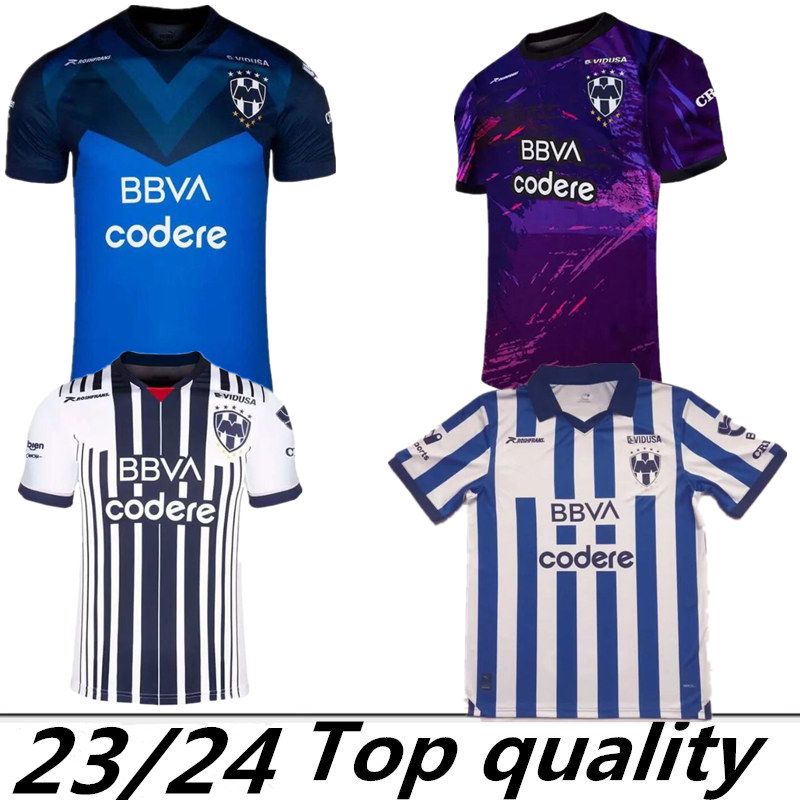 

2023 RAYADOS MONTERREY LIGA MX Soccer Jerseys home away 3rd R.Funes Mori M.MEZA 22 23 Mexican League football shirt men