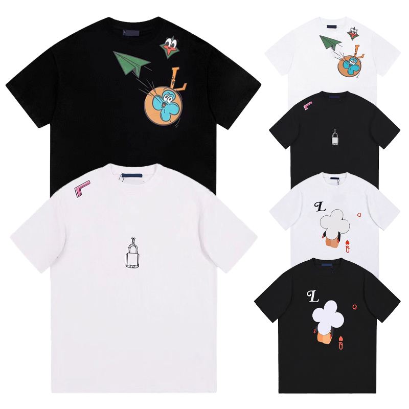 

Womens Designer t shirt Bear crocodile Printed shirts Palms tshirt Summer Trend Short Sleeve Casual shirts Top High Street tee shirt men and women for Same