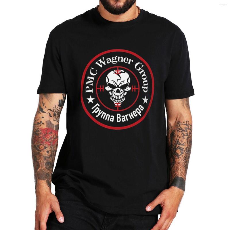 

Men' T Shirts PMC Wagner Group Shirt Short Sleeve Cotton Casul Summer Tops Tee Tshirt EU Size, Blue