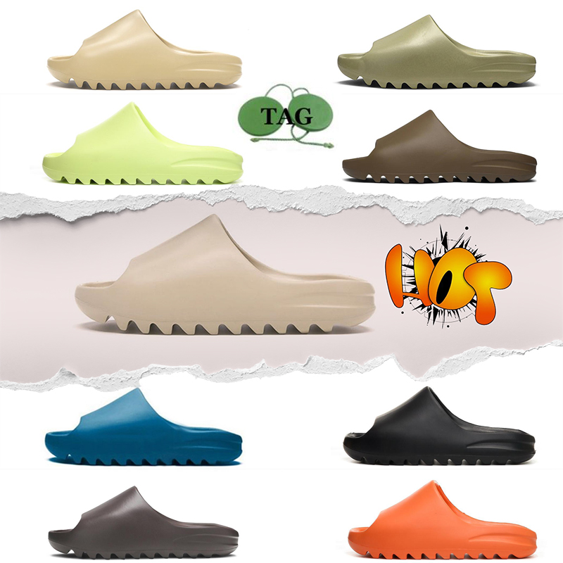 

slippers designer Slippers sliders sandals men women designers sneakers outdoor sandal shoe Onyx Bone Desert Sand Earth Brown Ochre Flip Flops Trainer Runners 36-47
