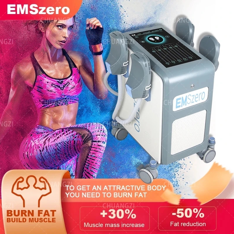 

RF Equipment 2023 Newest Portable Beauty DLS-EMSLIM ProTesla Body Tesla Machine Emszero 5 handle 5000W body Electromagnetic portable