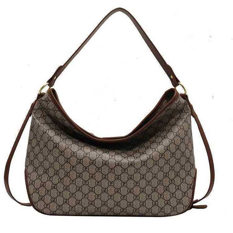 

2023 Designer bag Luggage Classic Large Capacity Single Shoulder Bag Family Flower Armpit Atmospheric Rjop bags, Blue5