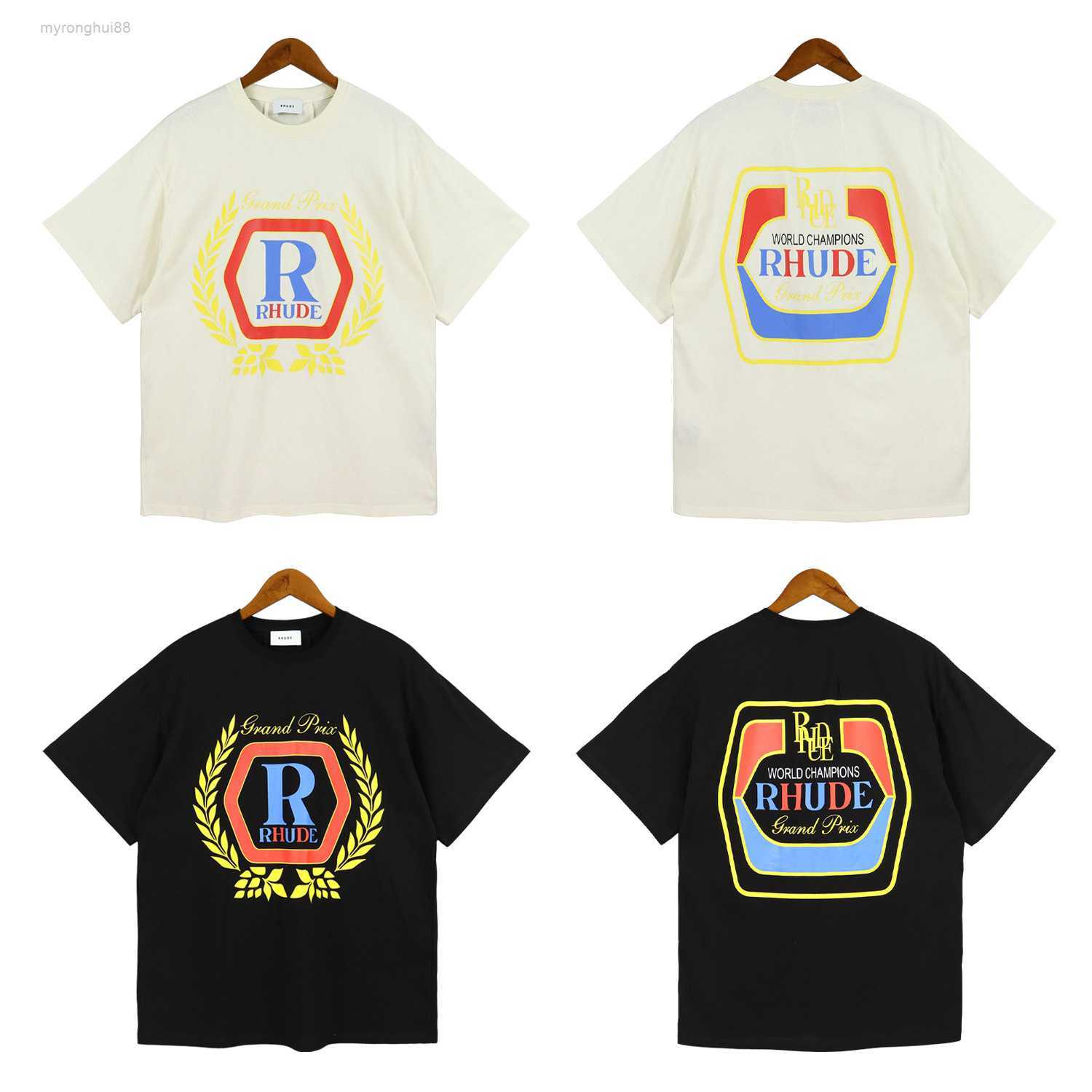 

Men's T-shirts American High Street Simple Letter Print Couple Loose Casual Versatile Cotton Short Sleeve T-shirt 8GFD, Apricot
