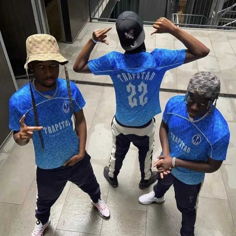 

Trapstar 23ss Printing t shirt men Sweatshirt Designer Tshirt Hip Hop Short Sleeve Tshirt Wo Tshirts Round Neck Pullover Tee Oversize crop top, Black