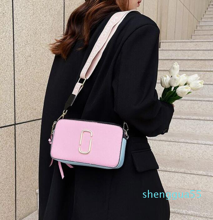 

Designer Fashion bag Ladie Handbag Famous totes Marc Jocobs Snapshot Camera Small Crossbody purse Women Shoulder Bags Messenger cross body 2022100 33, Dark grey