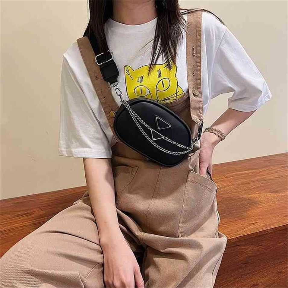 

2023 Designer bag 2023 new Korean fashion summer small round Single Shoulder Messenger Bag Travel mobile phone women's bag, Black4