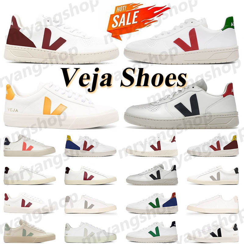 

Designer sneaker Veja Campo shoes Casual shoe Mens Womens sneakers Original Classic White Unisex Fashion Vegetarianism Style trainers Size 35-45, Color (11)
