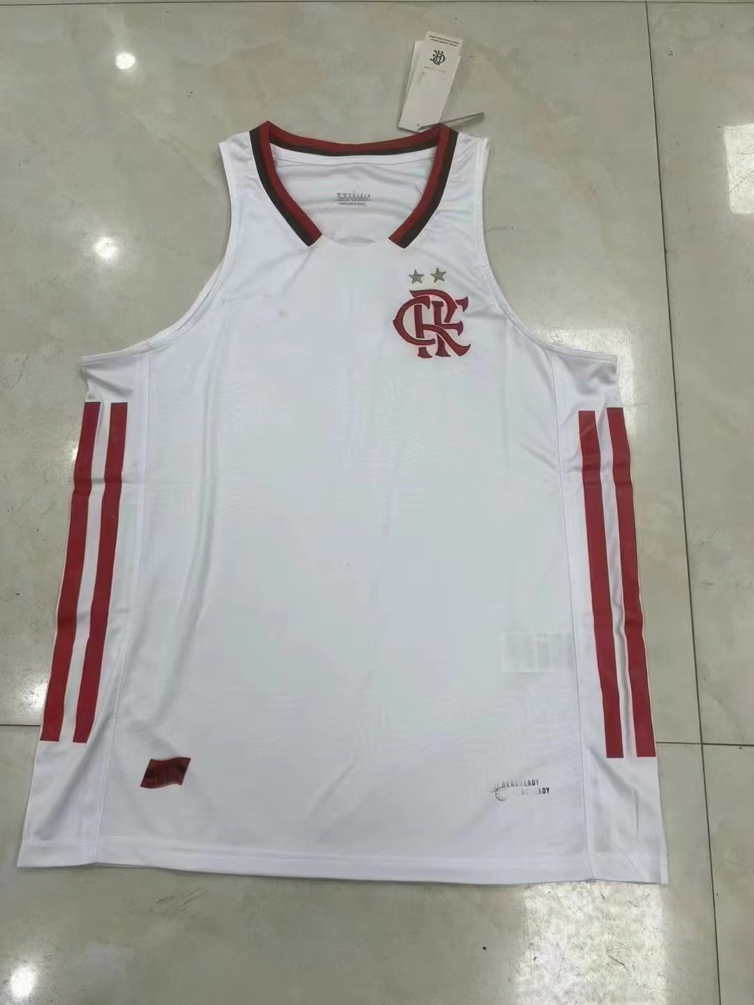 

Flamengo white vest soccer jerseys basketball top shirts 2023 2024 VIDAL DE ARRASCAETA GABI football B.HENRIQUE E.RIBEIRO camisa Flamengo adults soccer jersey, White vest b2092