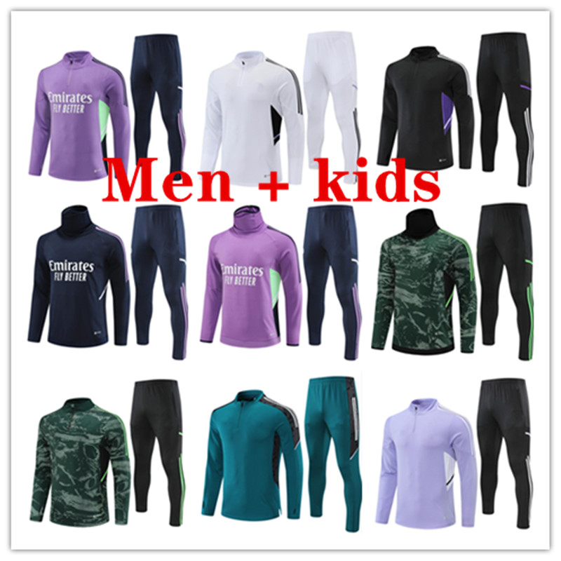 

2022 2023 ReAl Madrids TRACKSUIT set BENZEMA TRAINING suit men and kids football shirt CAMAVINGA MODRIC VALVERDE football Madrides chandal futbol survetement