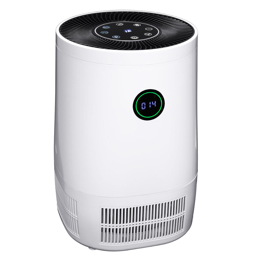 

AUGIENB Powerful Air Purifier Cleaner HEPA Filter to Remove Odor Dust Mold Smoke