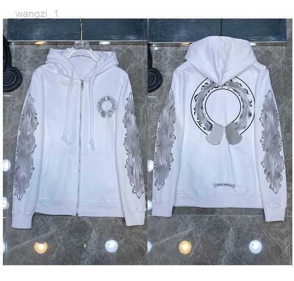 

Men' Hoodies & Sweatshirts Designer Mens Chrome Winter Hoodie Ch Long Sleeve Jacket Loose Coat Hooded Hoody Men Woman Hip Hop Hearts 7 N3LV, Cu12