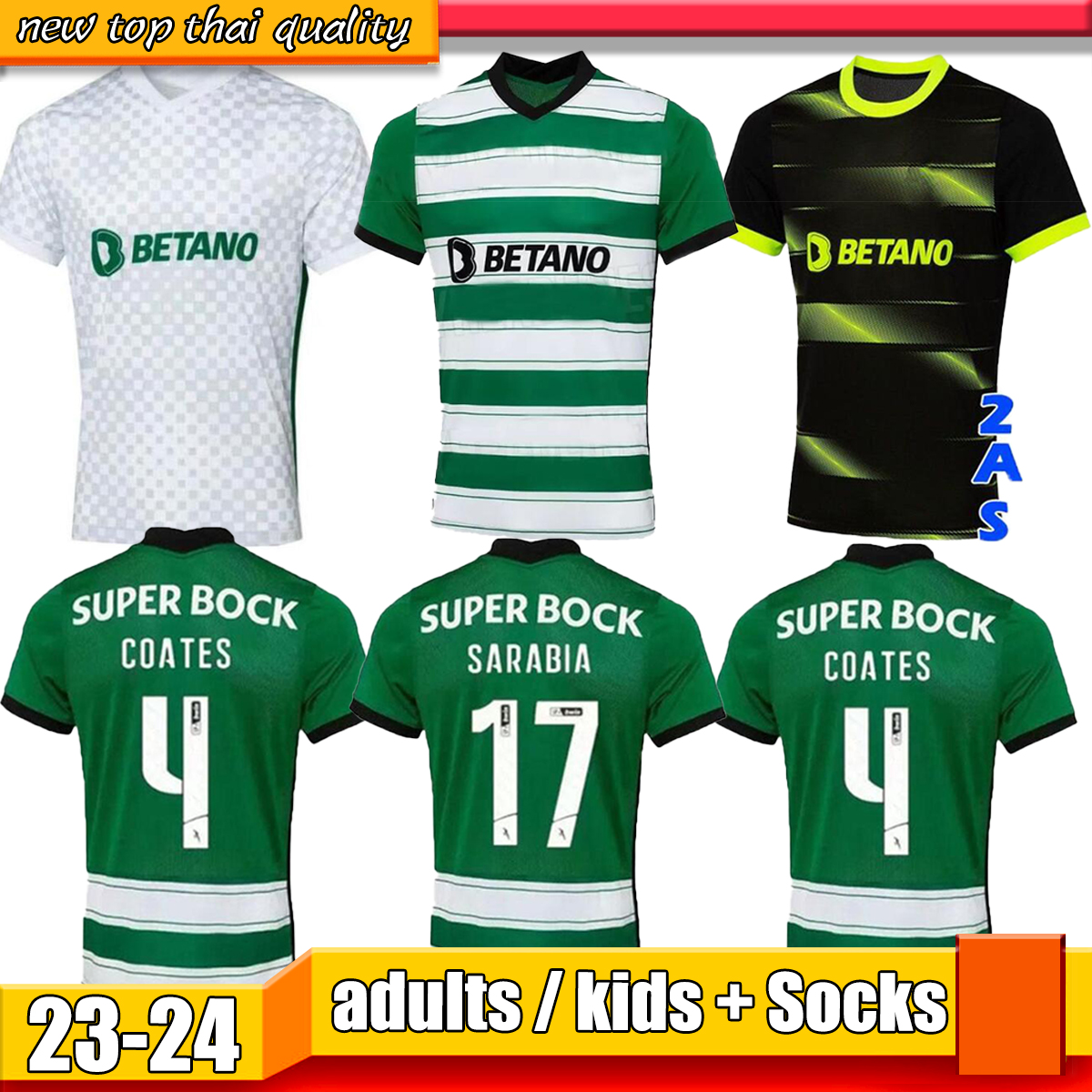 

22 23 Lisboa soccer jerseys Lisbon Special Sporting CP Jovane Sarabia Vietto 2021 2022 Sporting Clube de football shirt men kids kit maillot top thai quality, 01