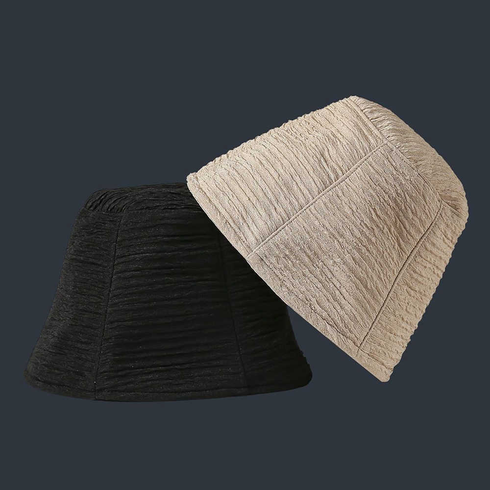

HBP 2023 Wide Brim Women Hats Chiffon Bucket Hats Wide Brim Sombreros Fisherman Caps Summer Foldable Beh Sun Hat Outdoor Travel Bob Cap For Girls P230327, Beige