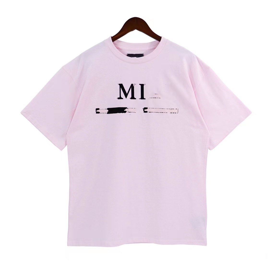 

Mens T Shirt Senior Designer Short Sleeve Letter Print Loose Breathable Pullover Casual Hip Hop Versatile Unisex, Pink