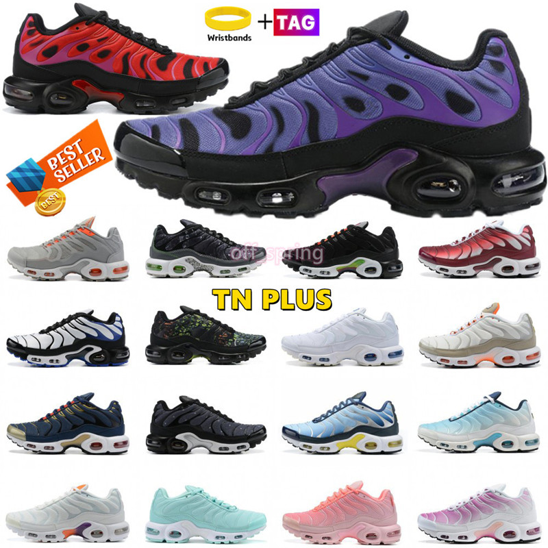 

tn plus 3 men women running shoes Terrascape Triple Black White Unity Atlanta Hyper Sky Blue Fury Jade Mint Green Mens trainers outdoor sports sneakers Size 36-45, 41 36-39 pink oxford