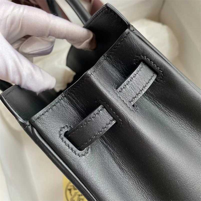 

Totes Fashion bag Birkins H erms brand women handbag Quality Tote Bags Classic Fashion Swift waxqq with h loologo, Grey