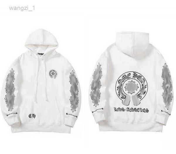 

Men's Hoodies & Sweatshirts Designer Mens Chrome Winter Hoodie Ch Long Sleeve Jacket Loose Coat Hooded Hoody Men Woman Hip Hop Hearts 4 QYE2, B1
