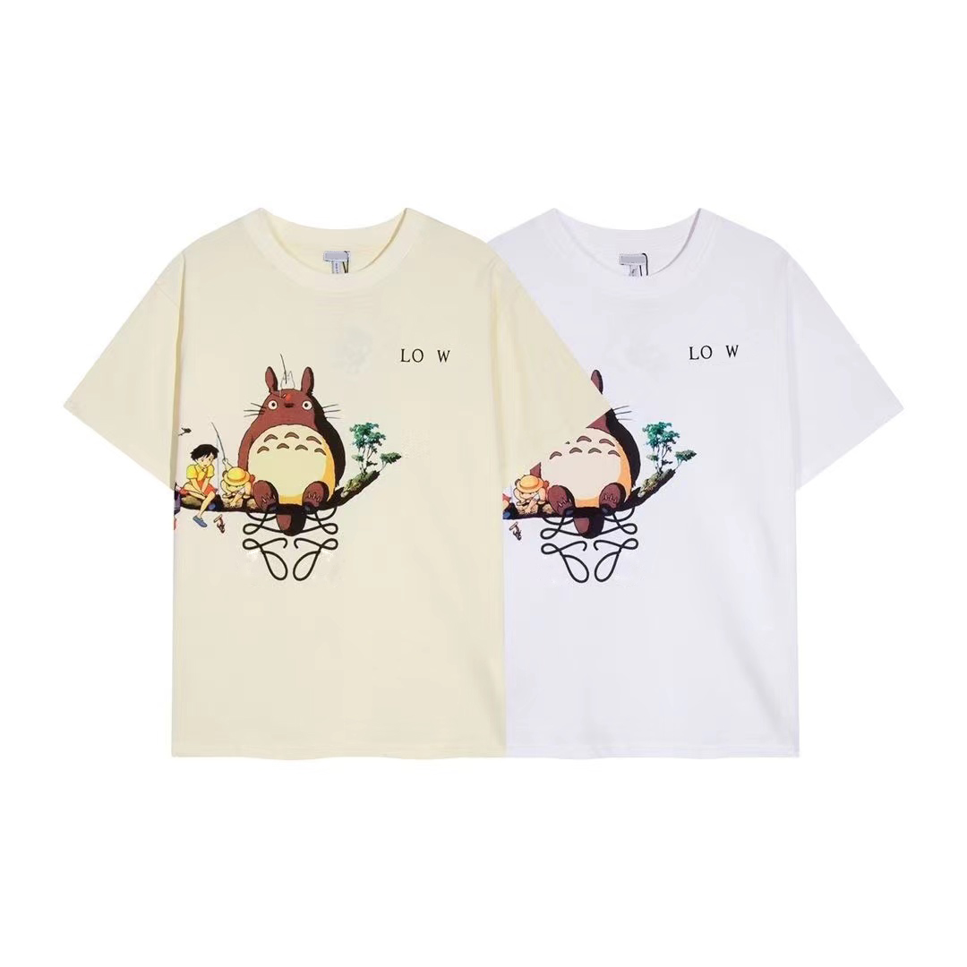 

Summer Mens T Shirts Women Designers Loose Tees Fashion Brands Tops Mans Casual Shirt Luxurys Clothing Street Clothes Tshirts 001