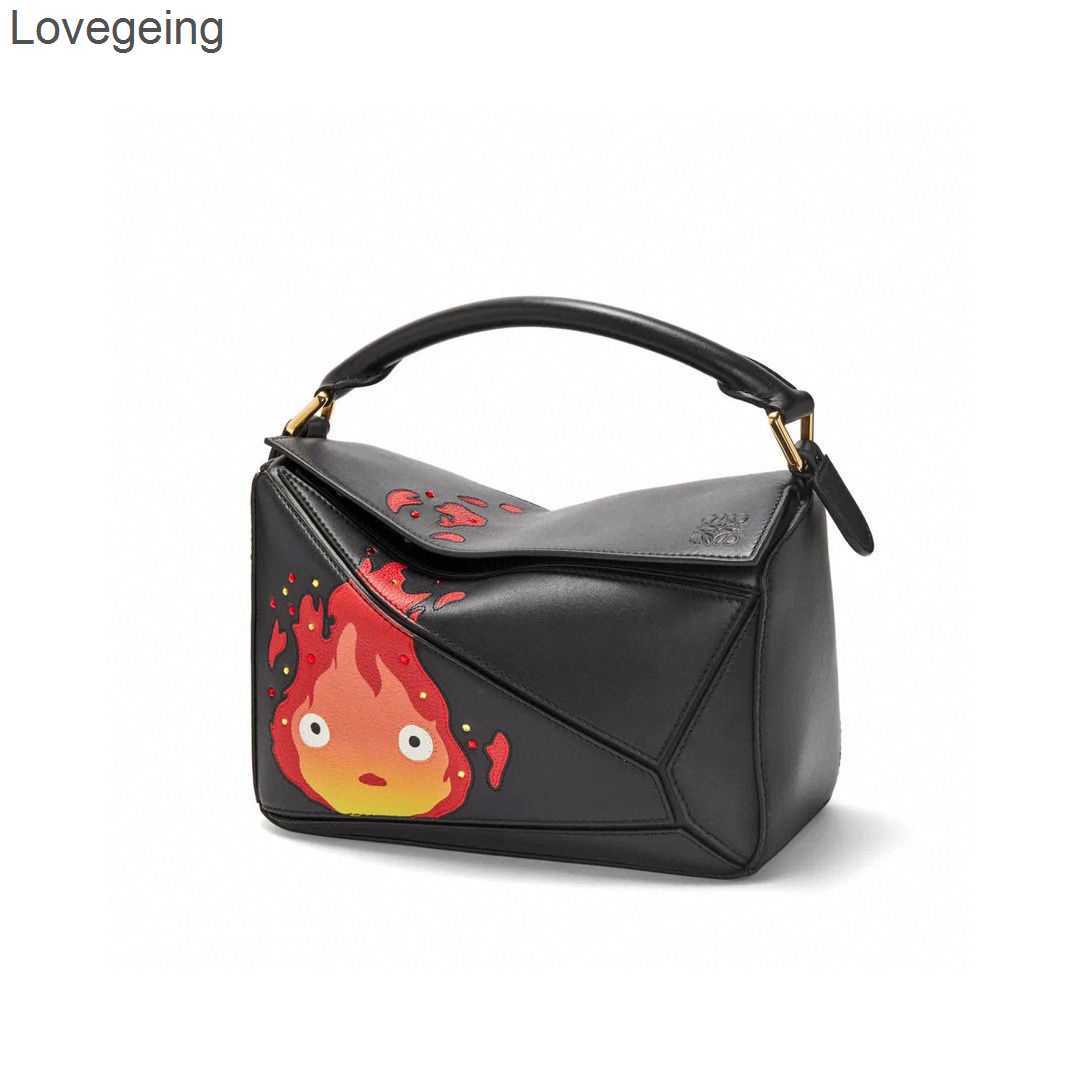 

Fashion Designer Handheld Bag One 2023 Handbags Loews Commuter Bags Shoulder Graffiti Strap Puzzles Colors Castle Purse Crossbody Qybn, Blue