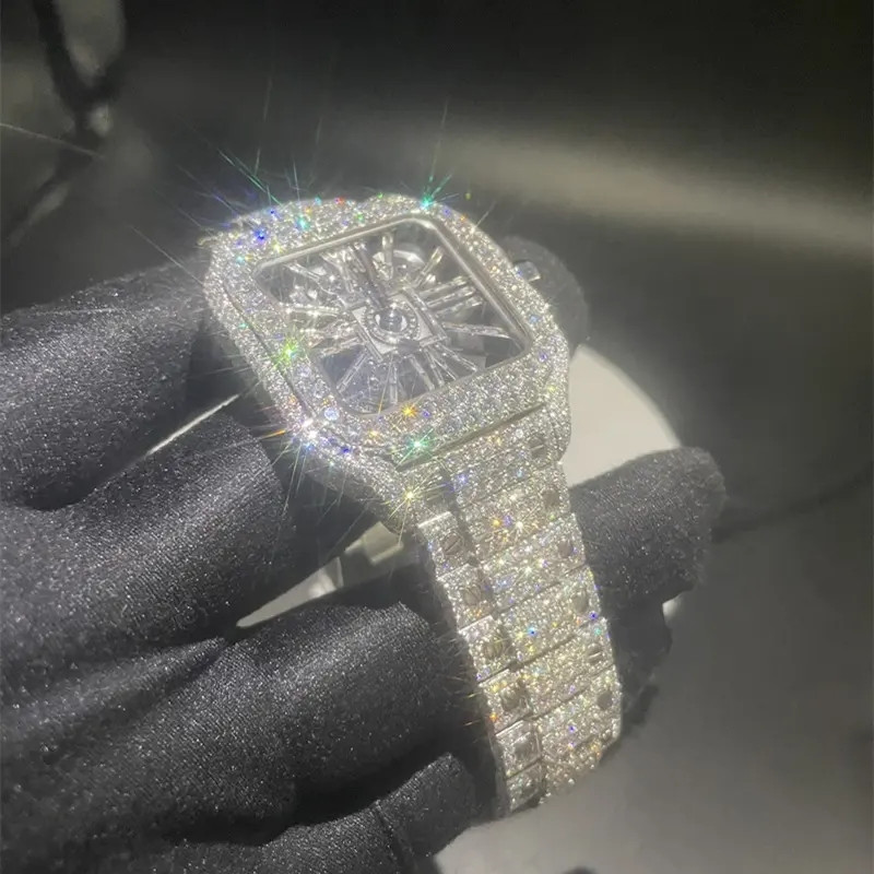 

luxury mens designer watch for men movement watches moissanite watch Mens Watch diamond iced out watch montre homme automatic Montre de luxe l141, Screwdriver [one]