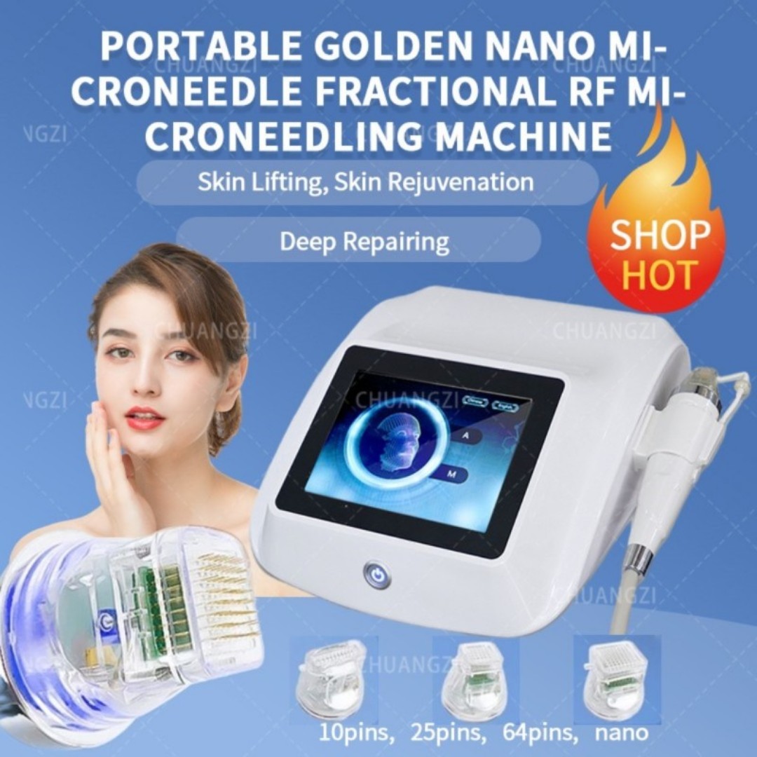 

2023 Professional microneedle best rf skin tightening machine fractional RF Acne Scars Stretch Marks Removal Beauty machine