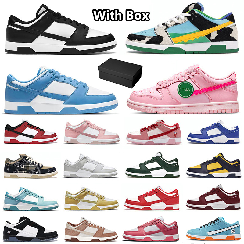 

Designer Shoes with box Panda Low Chunky Dunky Grey Fog Chicago University Blue Valentines Day Michigan Kentucky Michigan Medium Curry Sneakers for Men and Women, Item#21