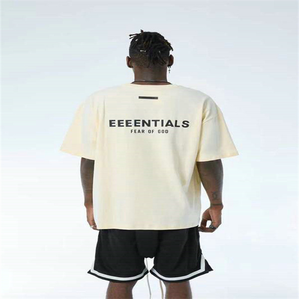 

Men's T-shirt & polos round T-shirt, large-size neckline embroidered and printed polar fashion summer dress, with street cotton T-shirt, Polo, and T-shirt.ESS2