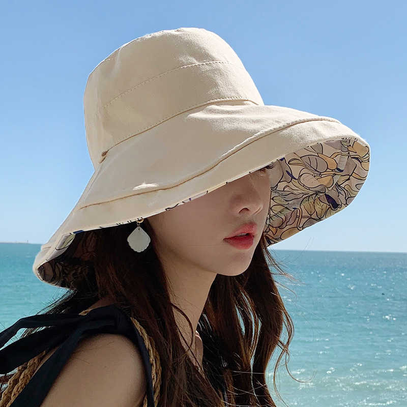 

HBP Brim Hats 2023 Spring Wide Summer Print Reversible Sun Beh Hat Woman Girl Outdoor Travel Vation Fisherman Cap Wide Brim 12.5cm Visor Hat P230327, A wine red