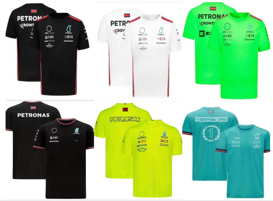 

2023 New F1 Racing T-shirt Summer Short Sleeve Polo Jersey Same Custom