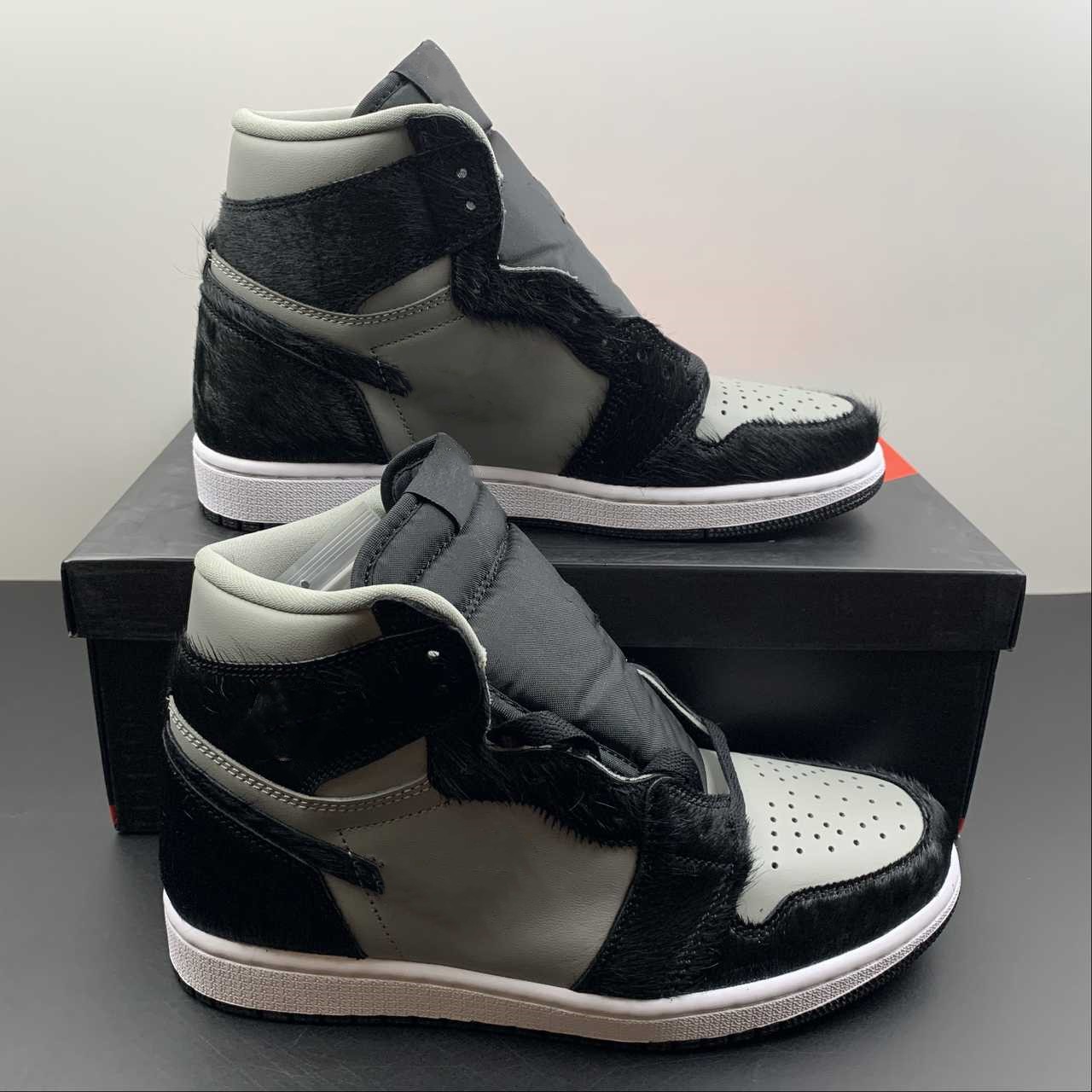 

Basketball Designer Shoes Jumpman 1 High Twist 2.0 Medium Grey Black White OG Quality Sports Sneakers With Original Box