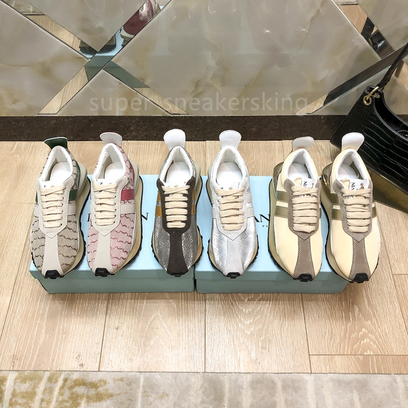 

2023 Designer Women Shoes Curb Sneakers Extraordinary Sneaker Embossed Leather Calfskin Rubber Nappa Bottom Fashion Paris Trainers With box