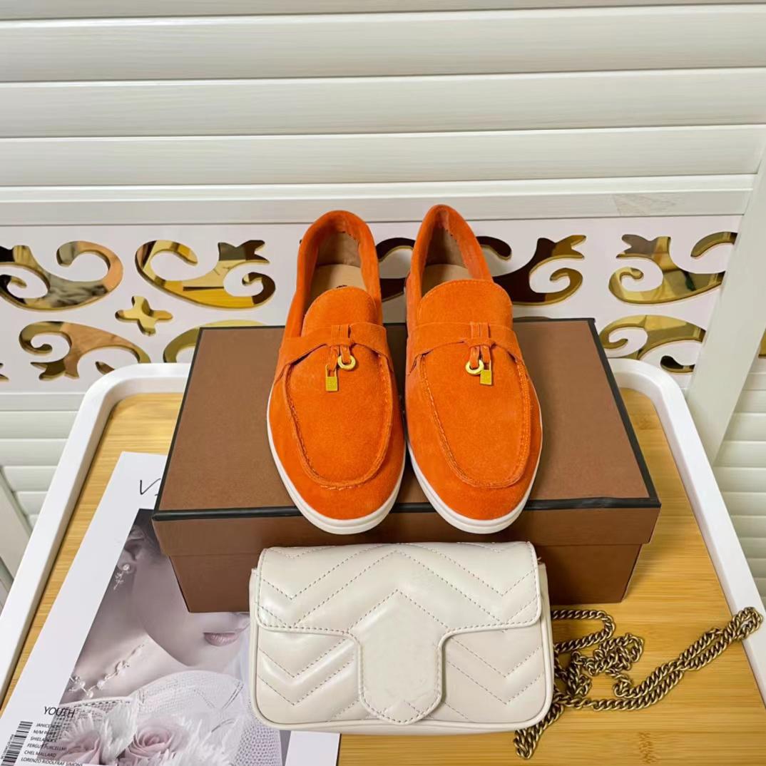 

Loro Shoes Designer Casual Piana Sneaker Suede Slipper Men Shoes Women Sandals Leather Loafers Flat Trainers Outdoor Runner Sneaker Beach Sandals Large UOFB