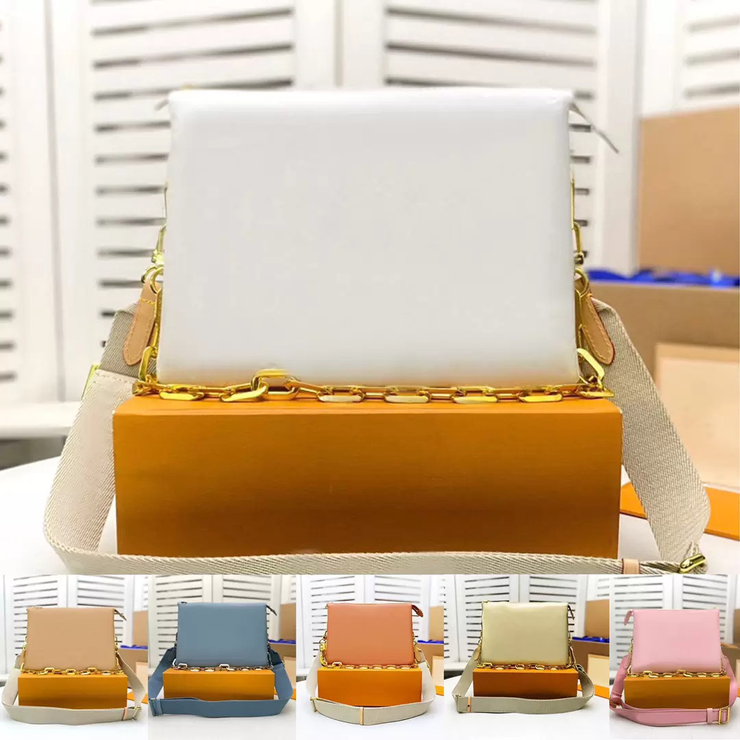 

newTop quality Designer Genuine leather Bags COUSSIN Women Shoulder Bag tote Luxury crossbody fashion Messenger wallet Camera Cases card pockets handbags 0750, Black