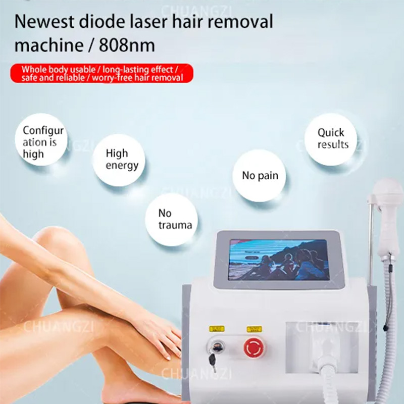 

Portable Home Beauty Instrument Newest Factory price best 808nm diode laser Remove Hair machine 755 808 1064 diode laser Hair removal system