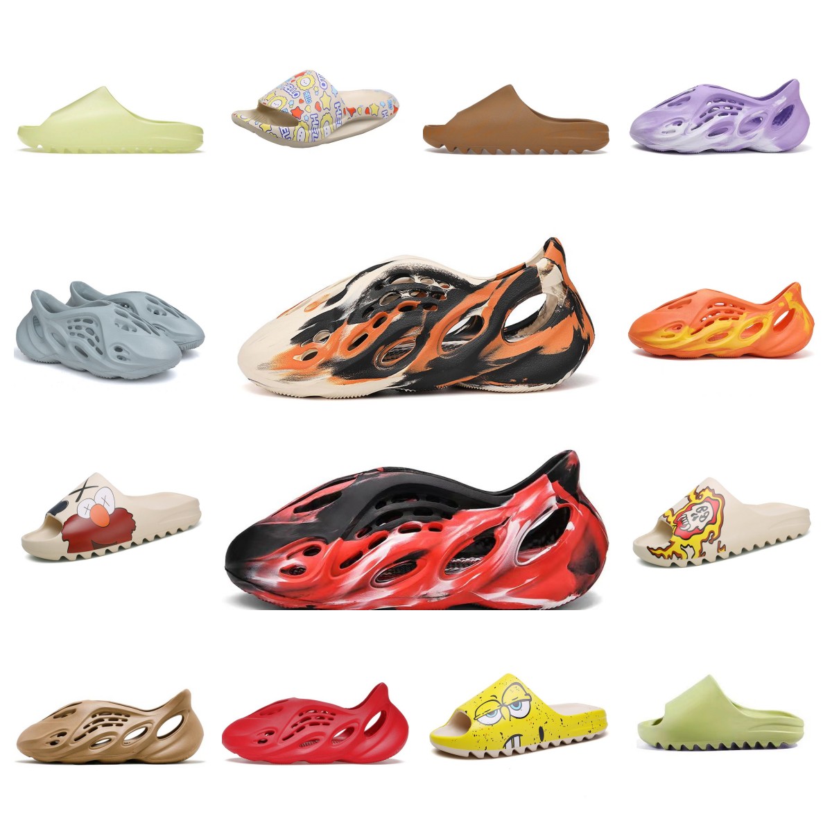 

Sandals, slippers child ran sliding block designer men, women, children bubble desert sand burning orange cream clay mineral sandal high quality famous designer women