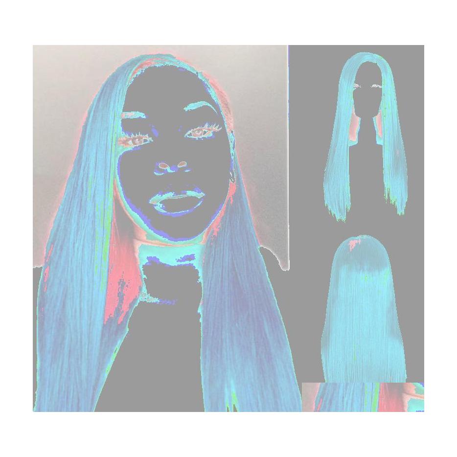 

Synthetic Wigs Aimeya Side Part Dark Red Lace Front Wig Long Silky Straight For Women Heat Resistant Fiber Cosplay Hair Drop Deliver Dhjbf, As show