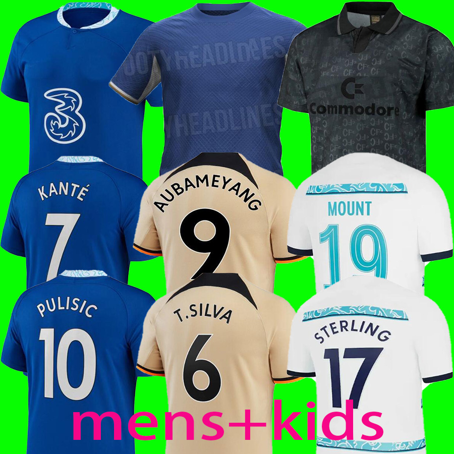 

24 23 22 cfc STERLING Soccer Jerseys ENZO MOUNT JOAO FELIX HAVERTZ MUDRYK JORGINHO ZIYECH 2024 2023 PULISIC JAMES Football Shirt KANTE Men Kids retro Mash UP Black Out, 23 24