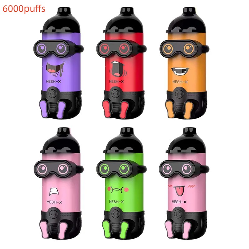 

Vape Pen savage vape puff 7k Minions mesh x 6000 puffs Disposable E Cigarette zooybar 10ml Prefilled Cartridge Pod Device 650mAh rechargeable Battey bc 5000 vapes
