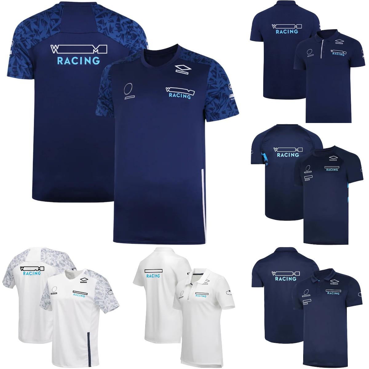 

2022-2023 F1 Team T-shirt Formula 1 Driver Short Sleeve Polo Shirts Racing Fans Summer Casual Breathable Shirt Jersey Plus Size Custom