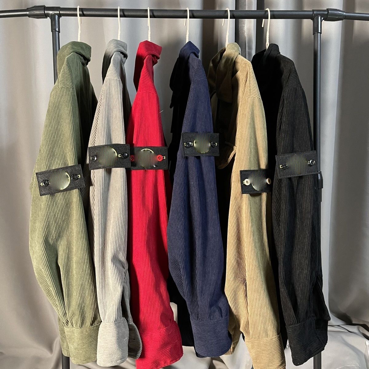 

Men s Jackets Top stoney designer women's Jacket Island Armband Fashion Jacket Tide Stone Brand 2023 Classic Latest Model High street Lady's coat, Khaki