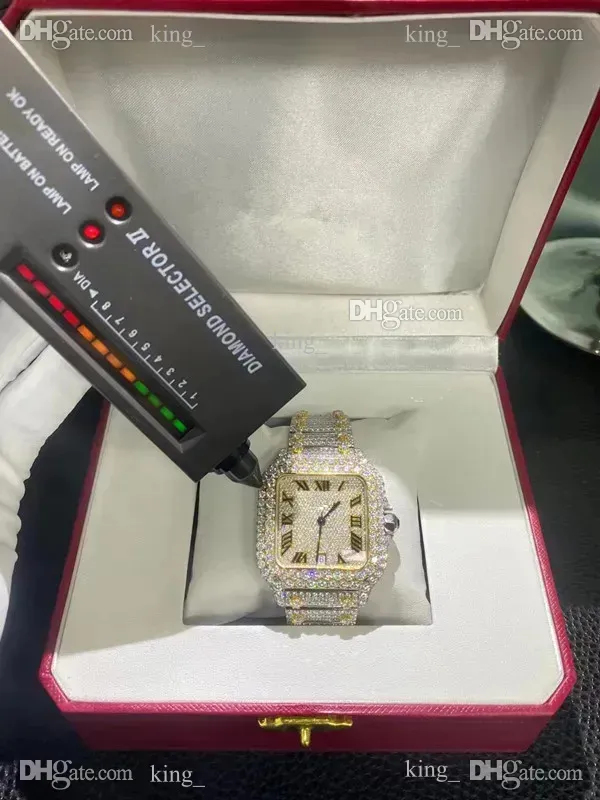 

luxury mens watch designer watches men montre moissanite watch movement diamond watch iced out watch automatic Montre de luxe watches for men i3, Screwdriver [one]