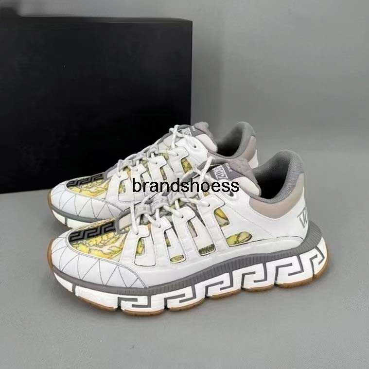 

TRIGRECA shoes reflective height reaction men women sneakers Greca bottom Casual sneakers 01